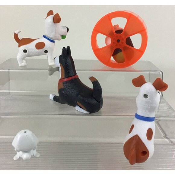 The Secret Life Of Pets McDonalds Burger King Mixed 5pc Lot Snowball Rooster - Picture 7 of 7